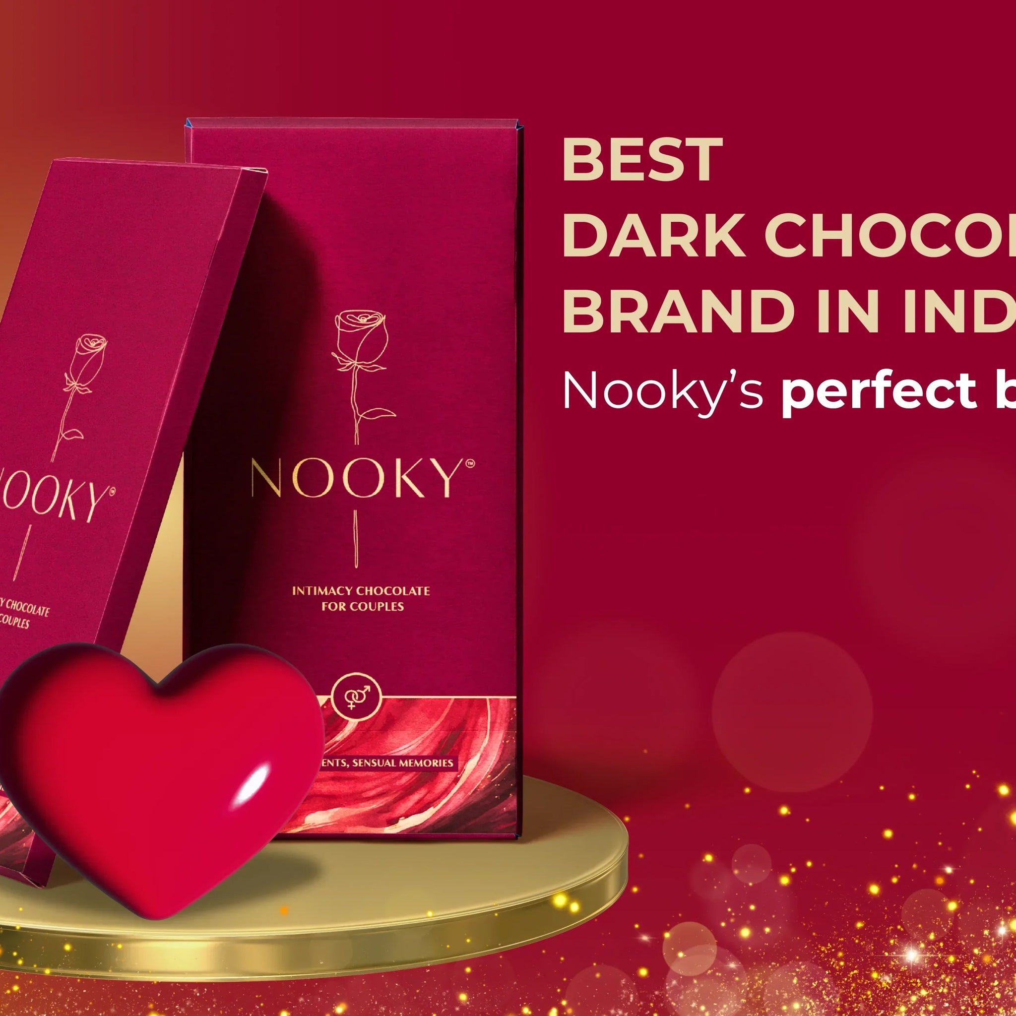 Best dark chocolate brand in India – Nooky’s perfect blend of passion and flavor