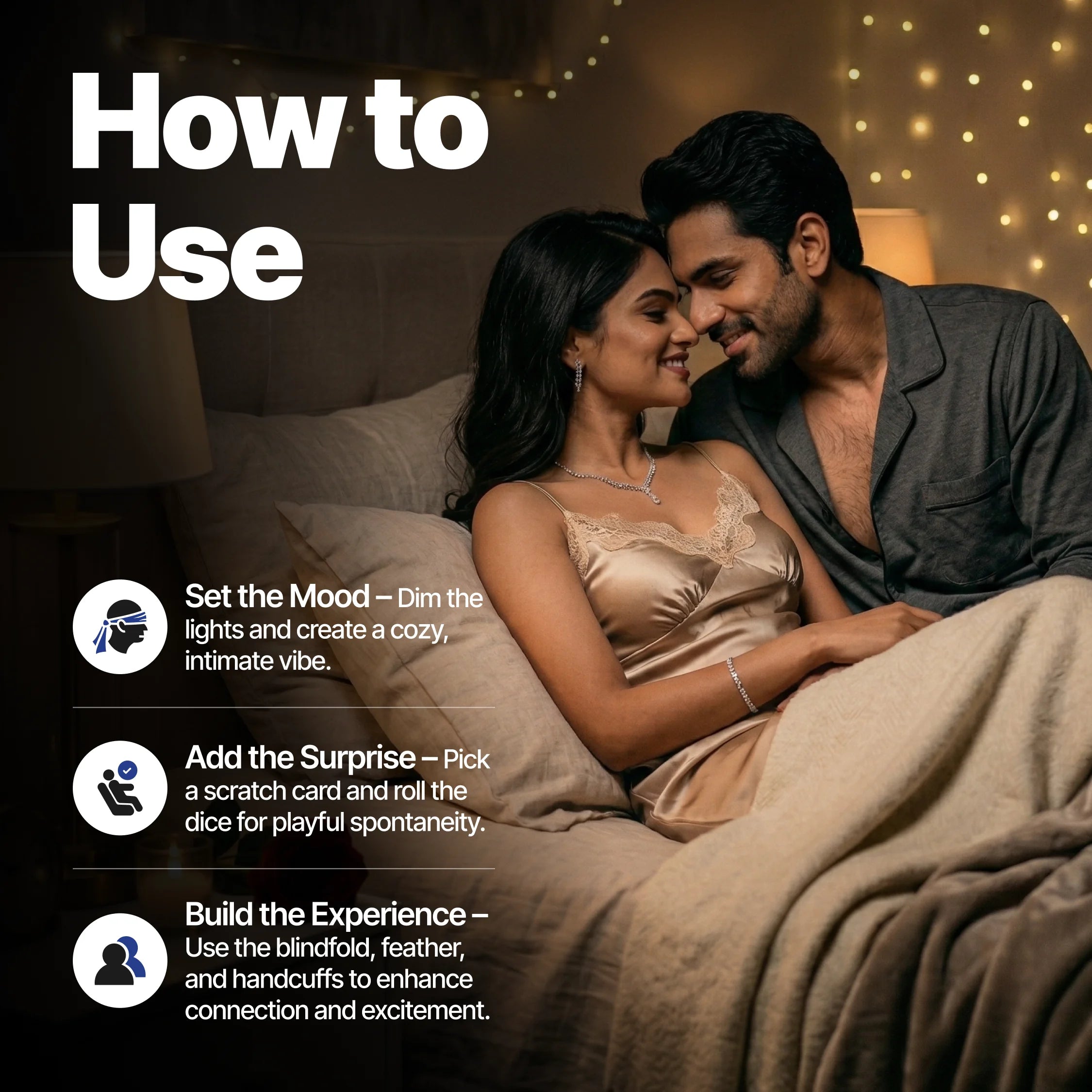 Nooky Dare Box- 5-in-1 Date Night kit for Couples