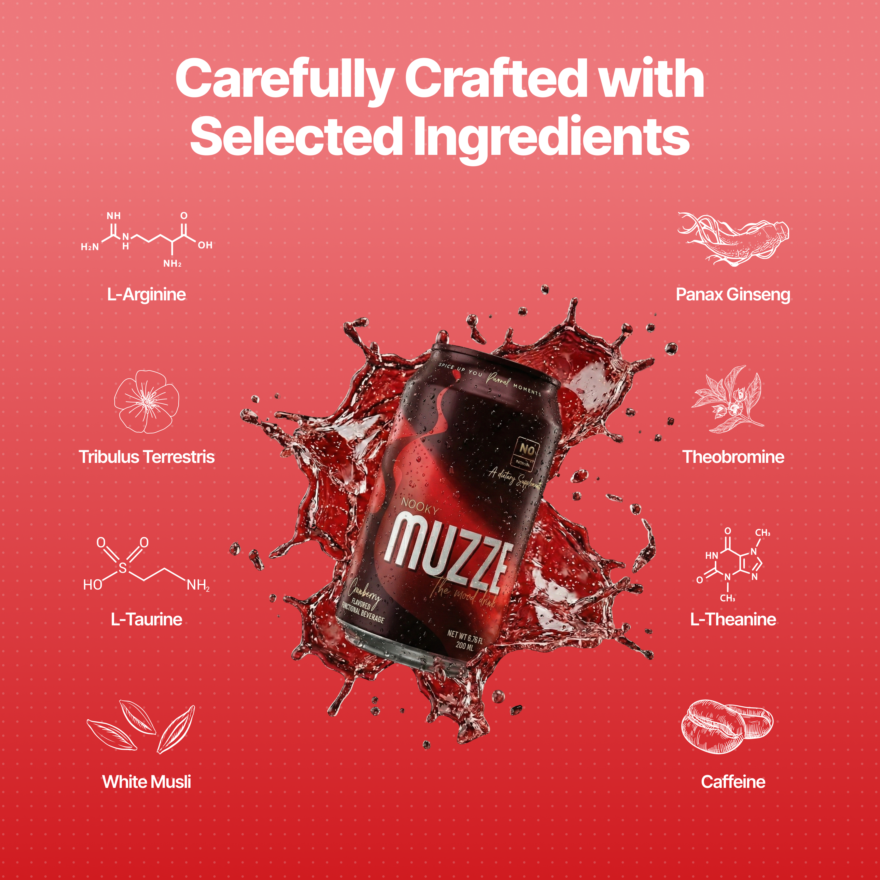 Nooky Muzze - Aphrodisiac  Mood Drink for Couples