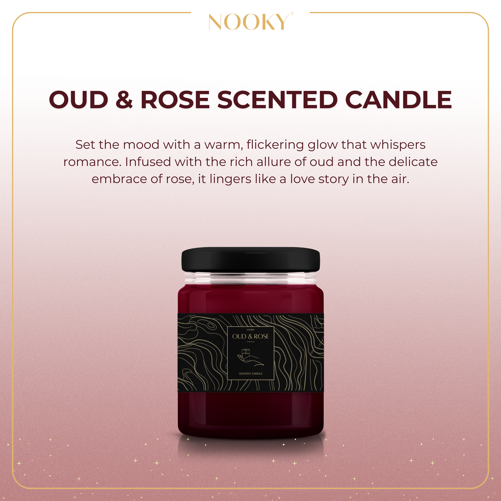 Rose Scented Candle
