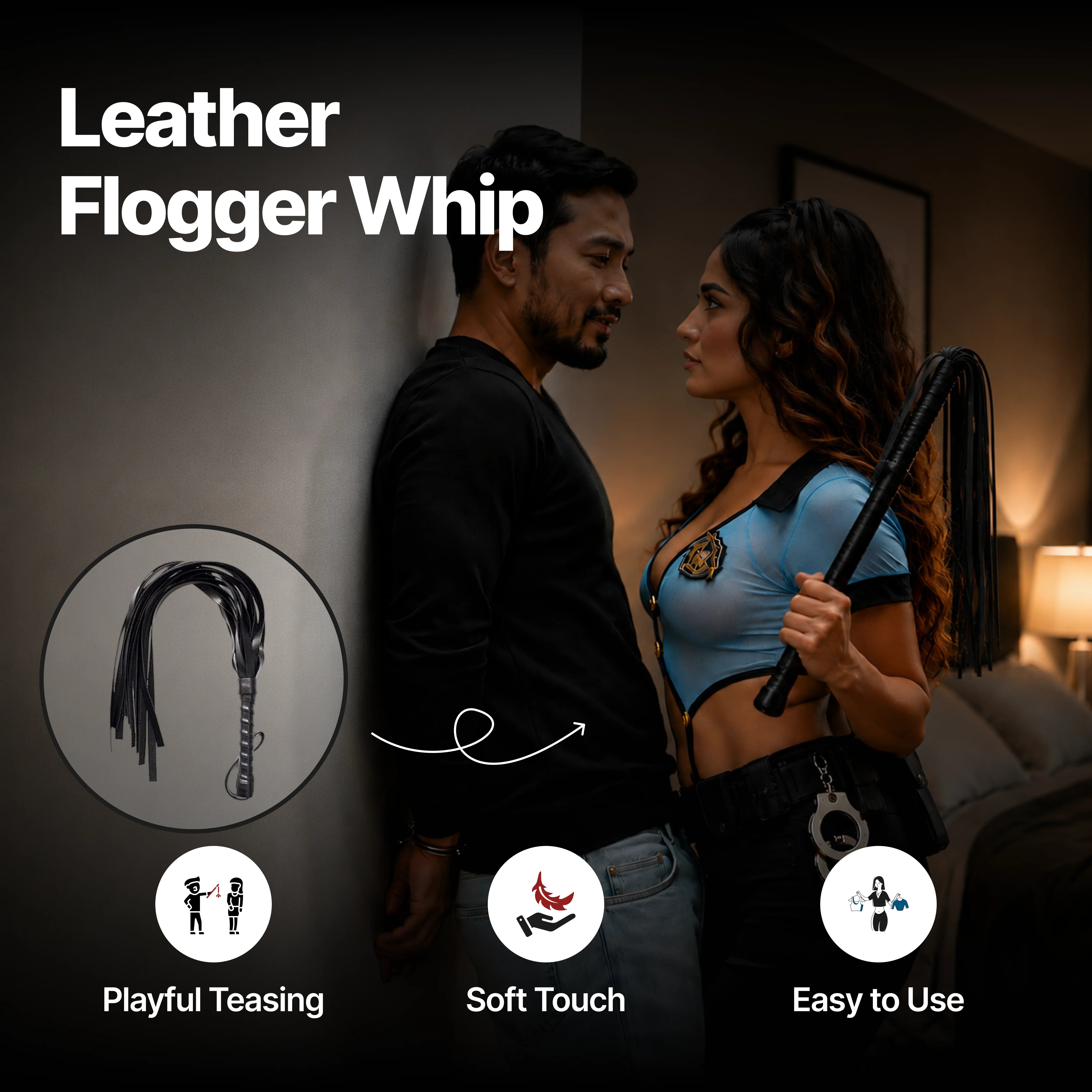 Nooky Ms. Police Tonight | 4-in-1 Date Night Gift Kit for Couples