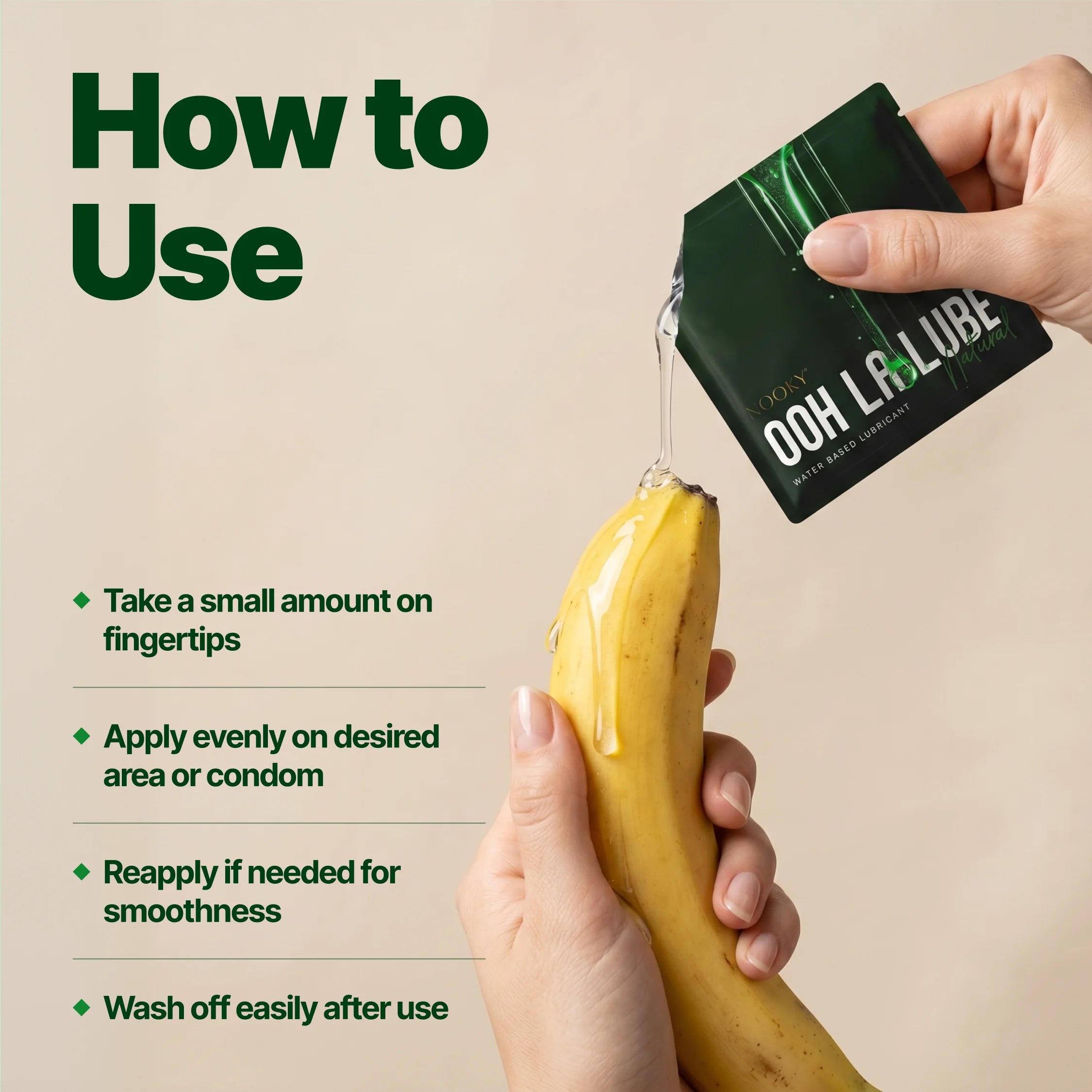 Nooky Flow-2-In- 1 Ultra thin Condom kit | Natural lube + Condoms