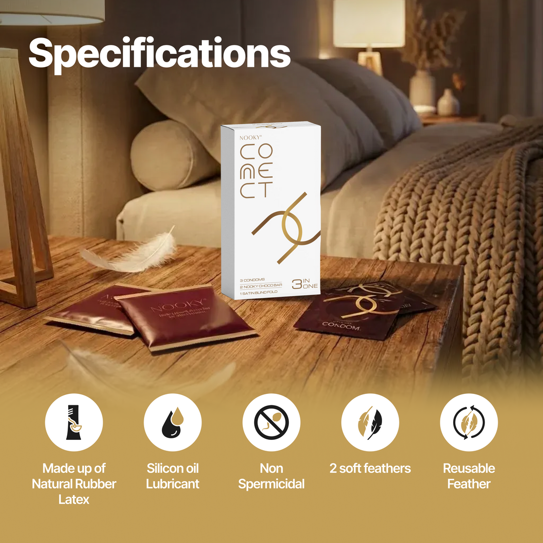 Connect Condoms Condom Kit – Nooky
