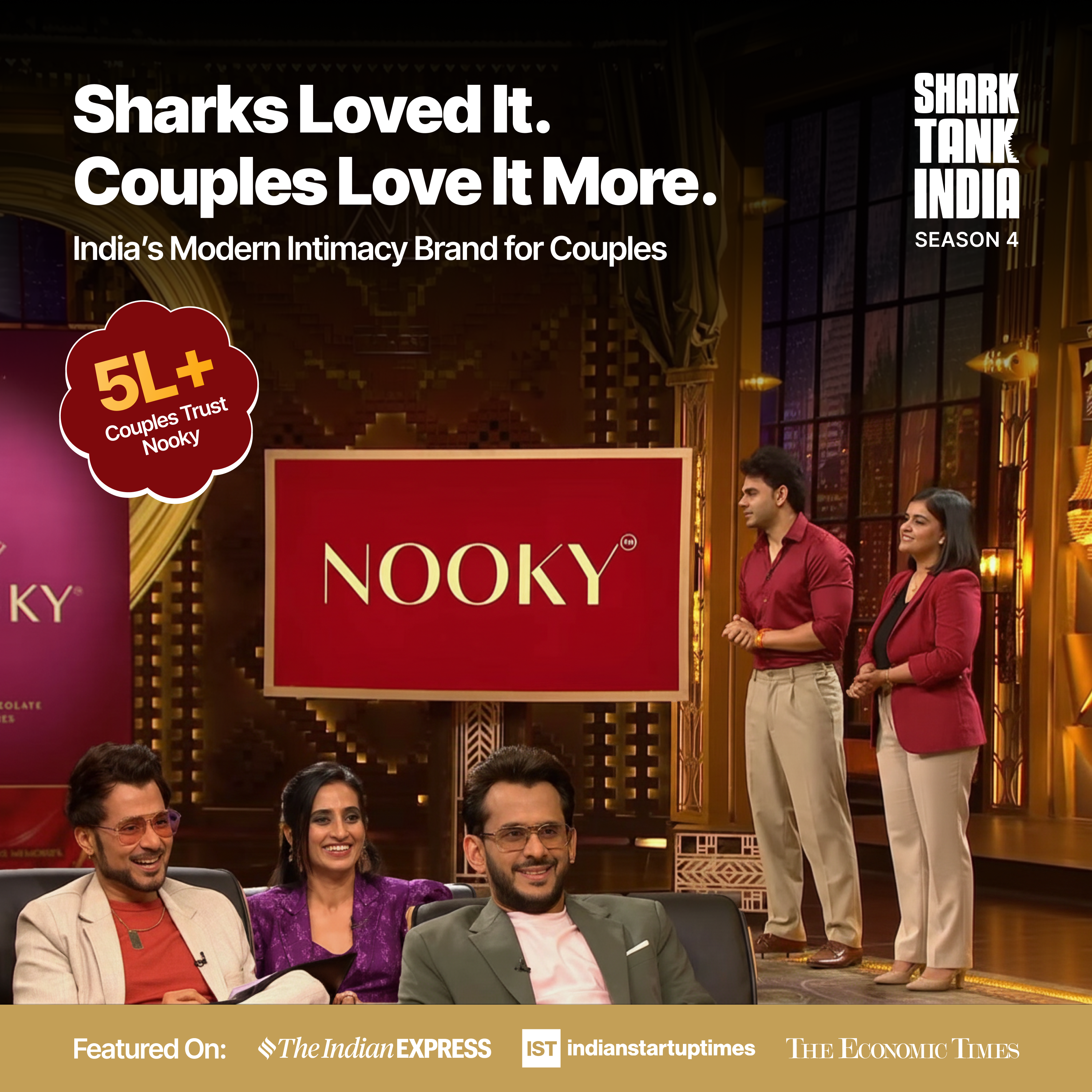 Nooky Connect 3-in-1 Condom Kit | Chocolate+Feather
