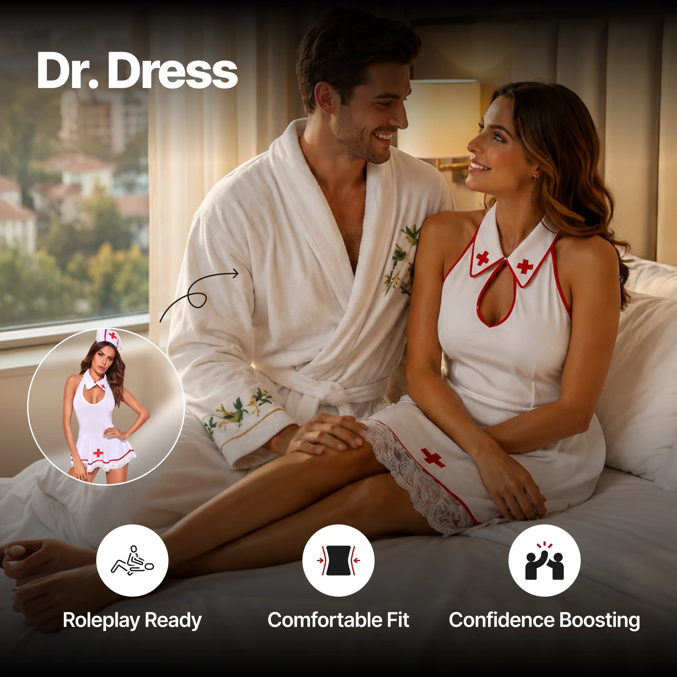 Nooky Dr. Tonight Dream Box | 5-in-1 Date Night Kit for Couples