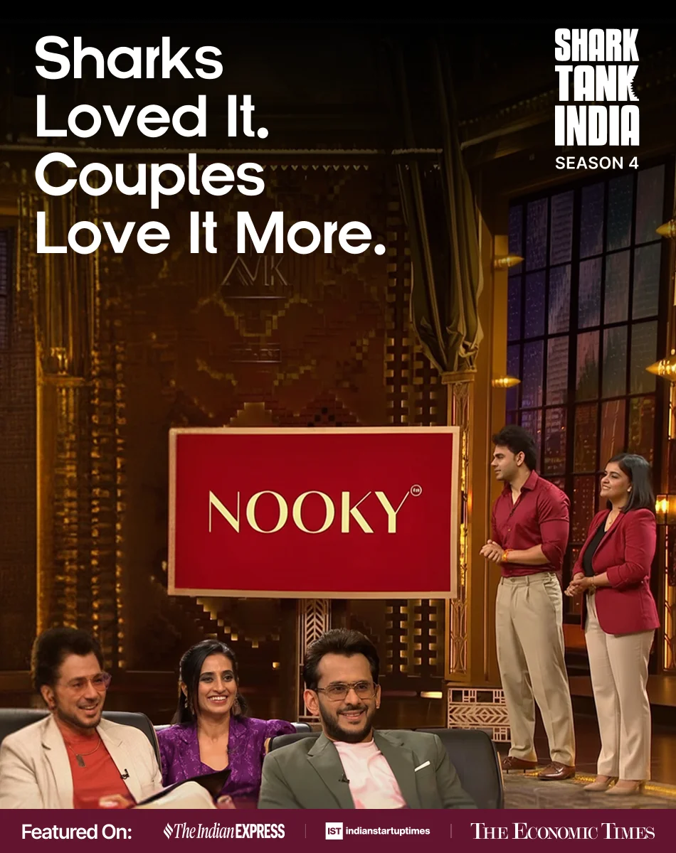 Nooky Valentine Edition Gift kit | Herb Infused Choco Bar for Couples + Saucy Cards