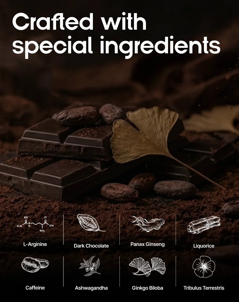 Nooky Special Edition Gift kit | Herb Infused Choco Bar for Couples + Naughty Task Cards