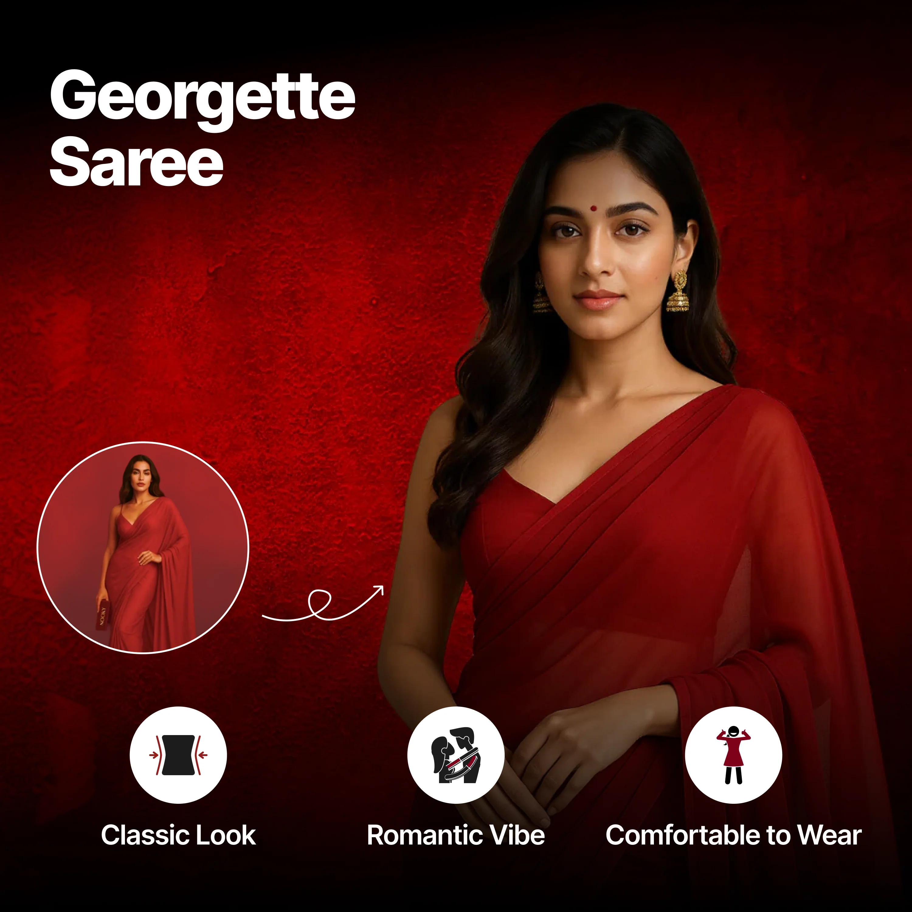 Nooky Ms. Saree Tonight | 6-in-1 Date Night Gift Kit for Couples