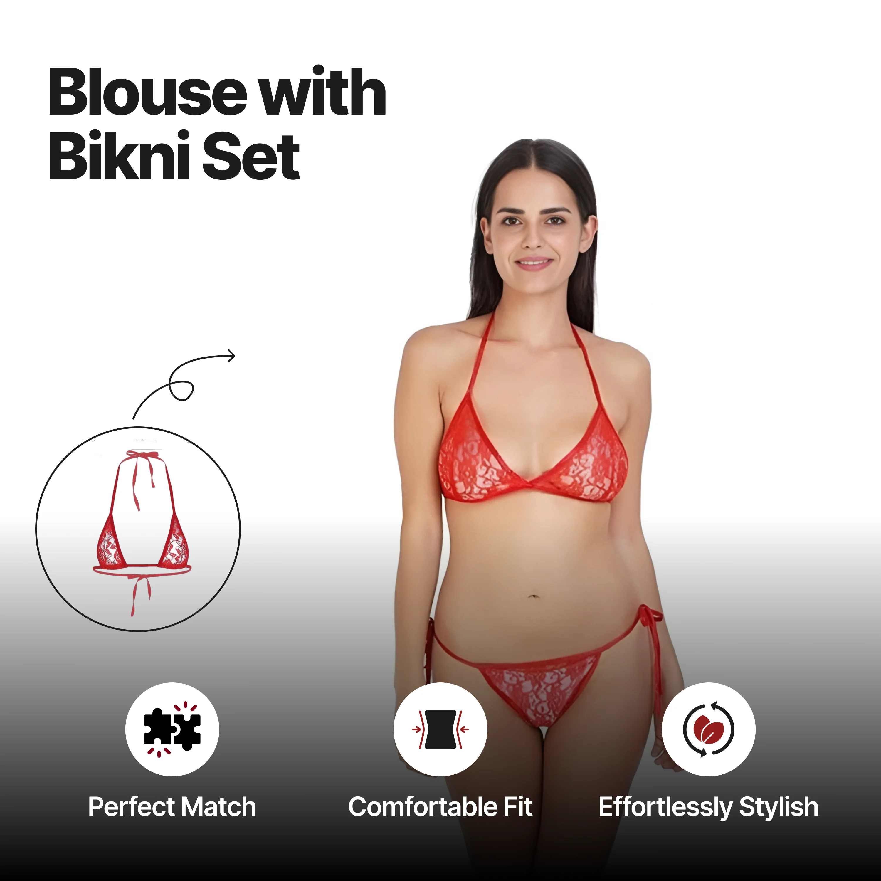 Nooky Ms. Saree Tonight | 6-in-1 Date Night Gift Kit for Couples