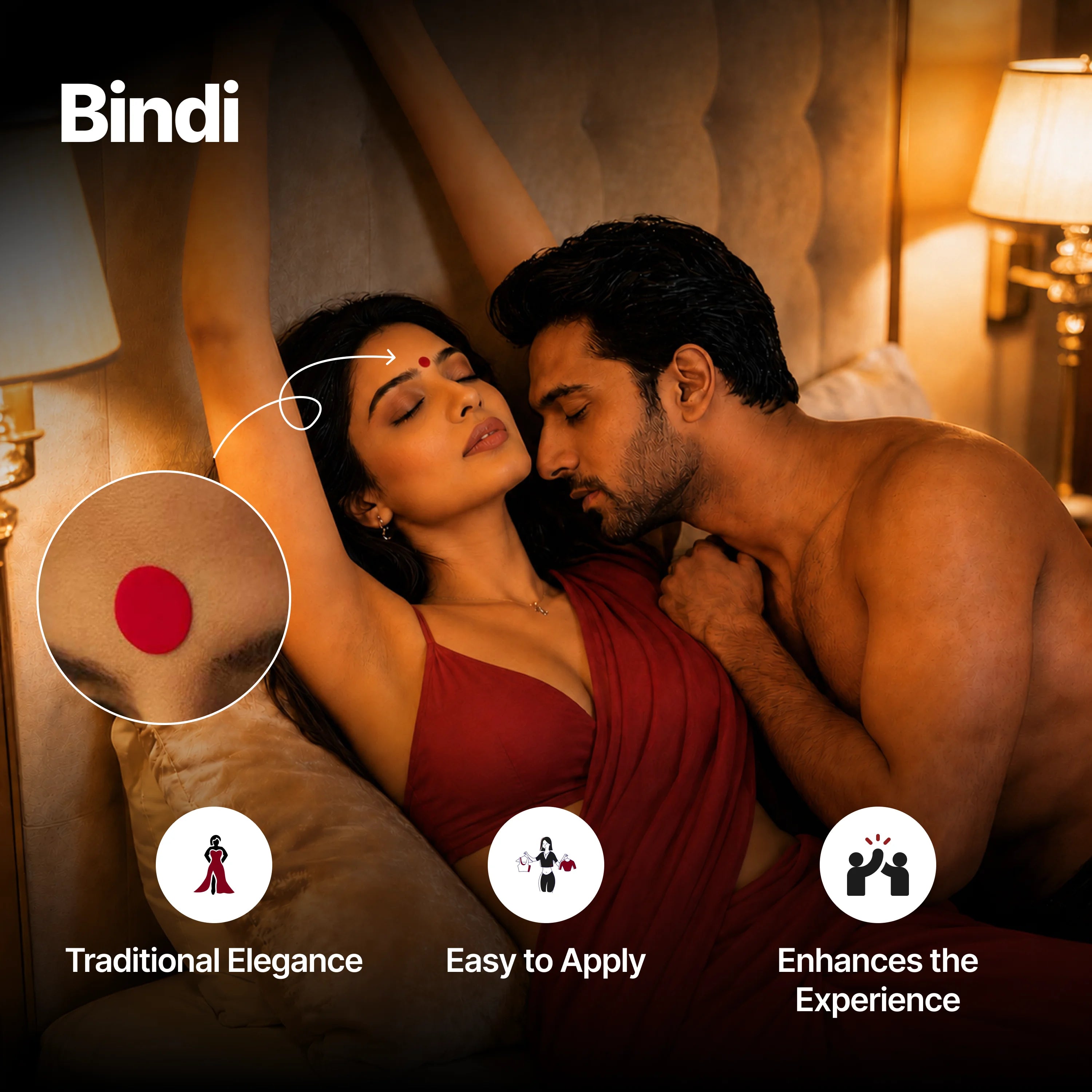 Nooky Ms. Saree Tonight | 6-in-1 Date Night Gift Kit for Couples