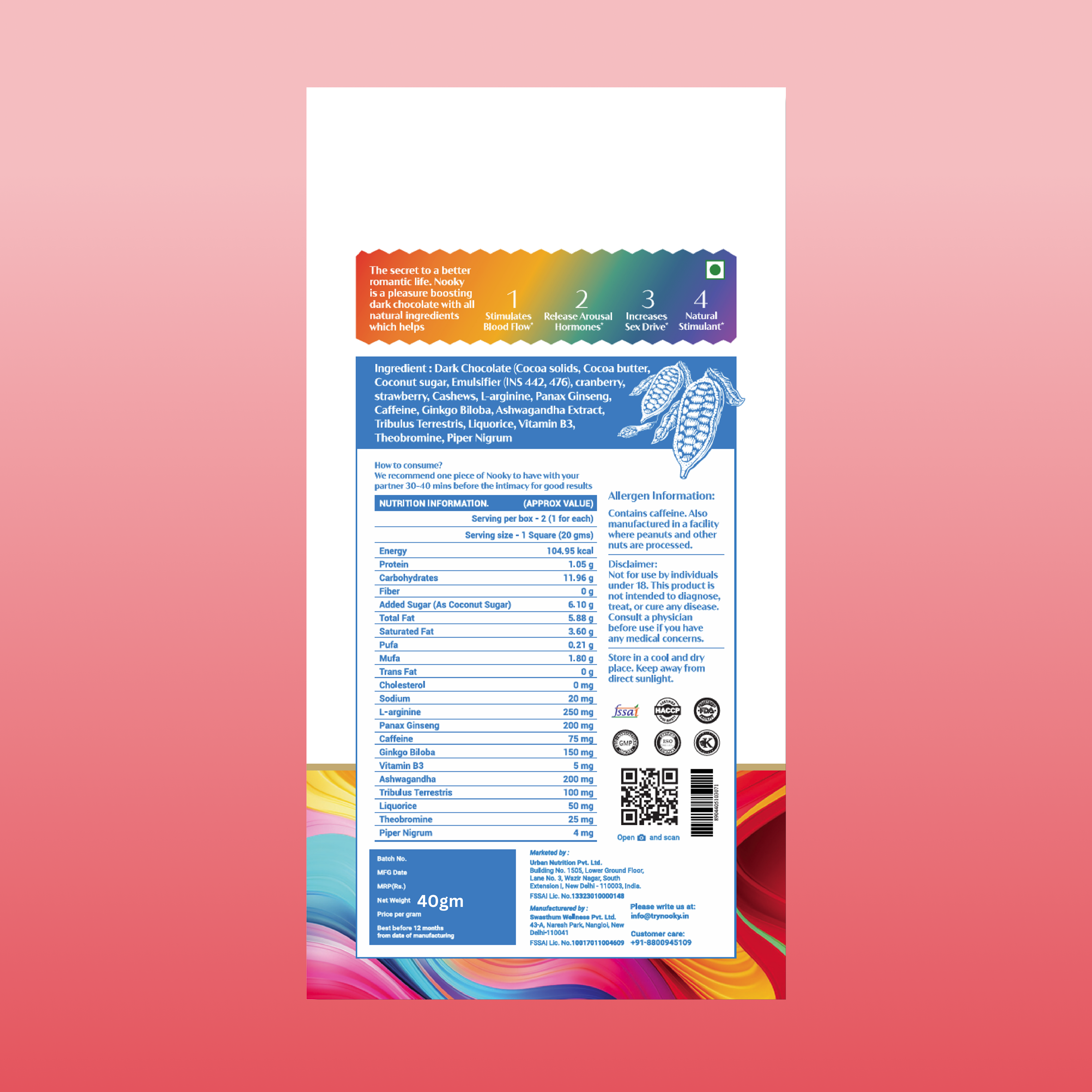 Mood Enhancing Chocolate For LGBTQ+