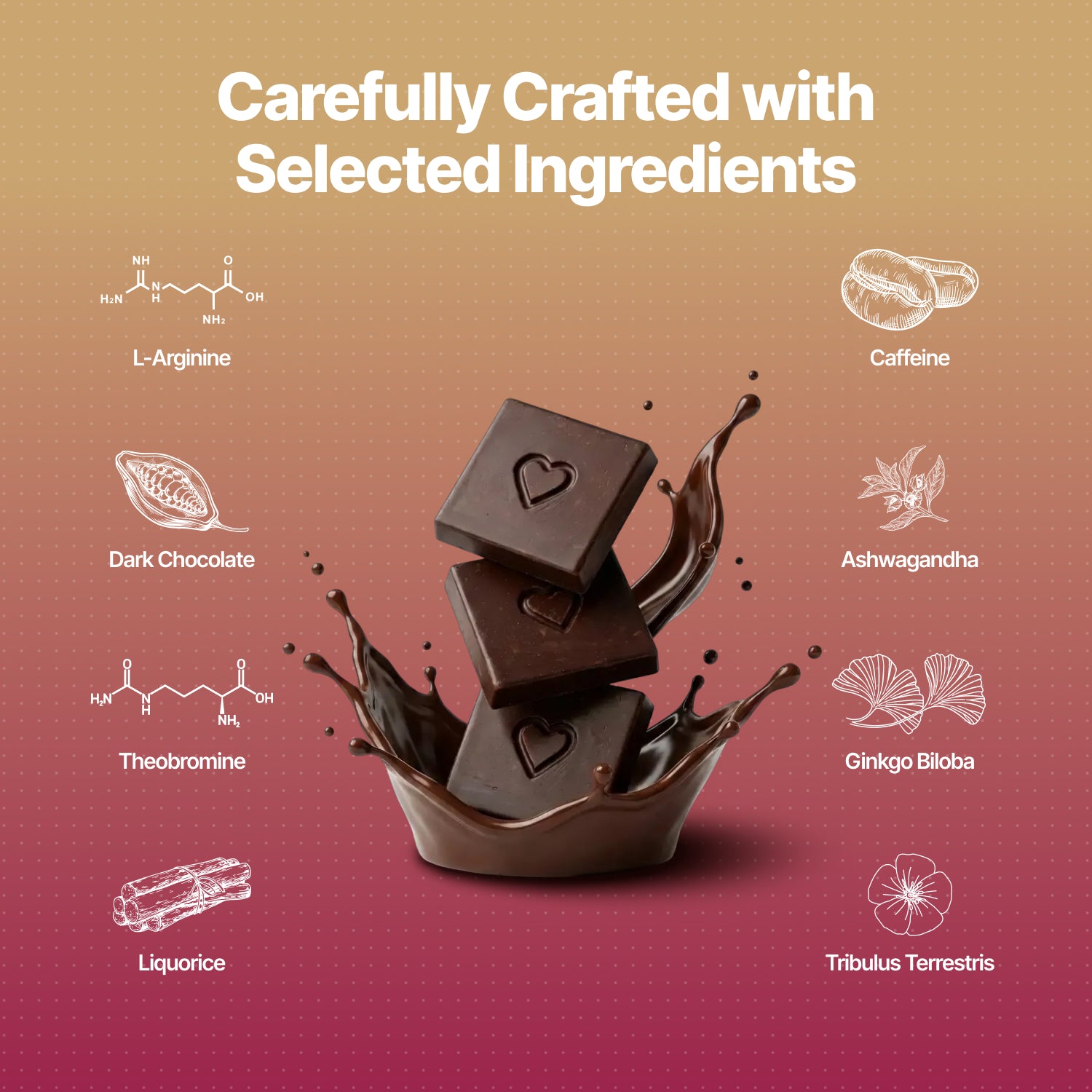 Herb Infused Choco Bar for Couples