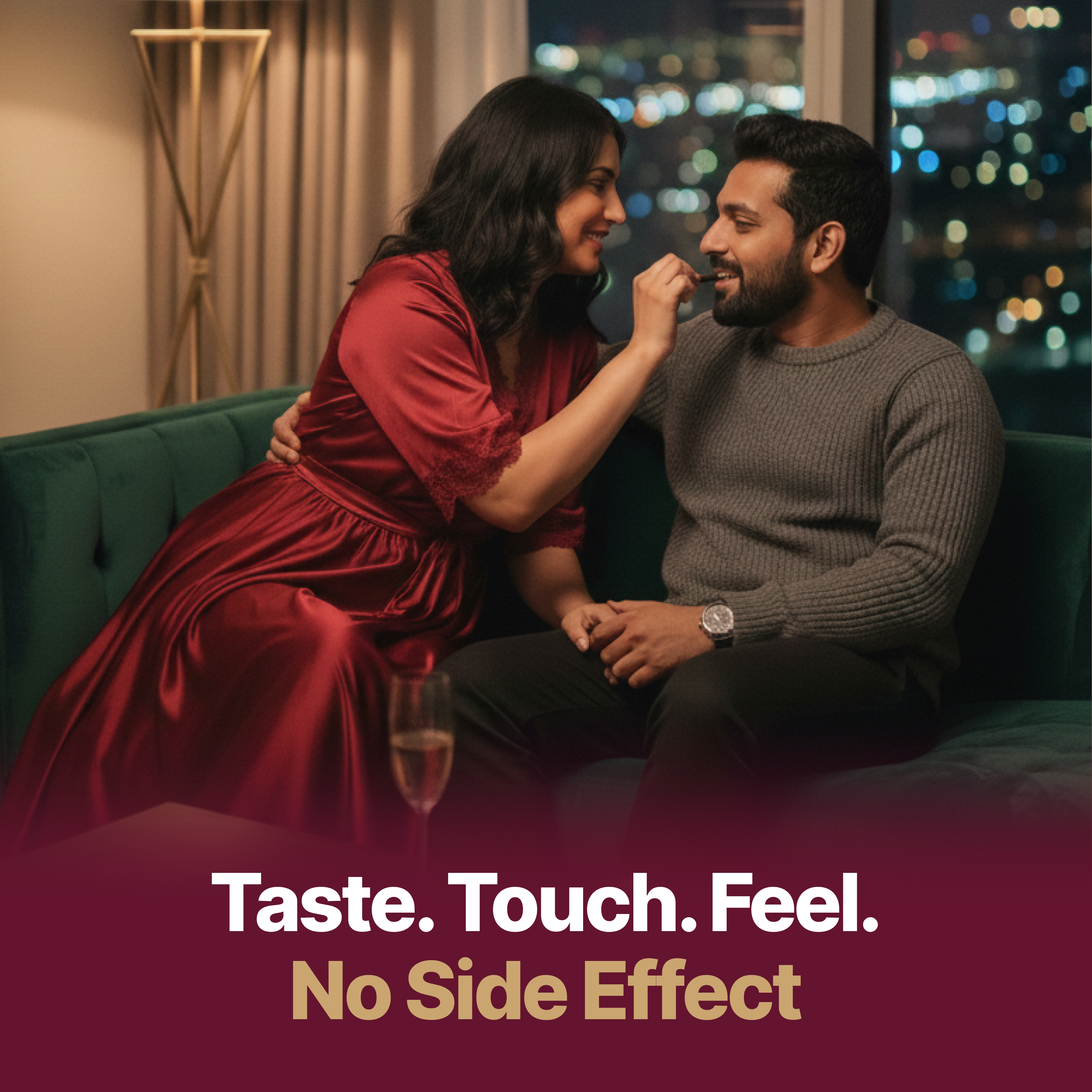 Herb Infused Choco Bar for Couples