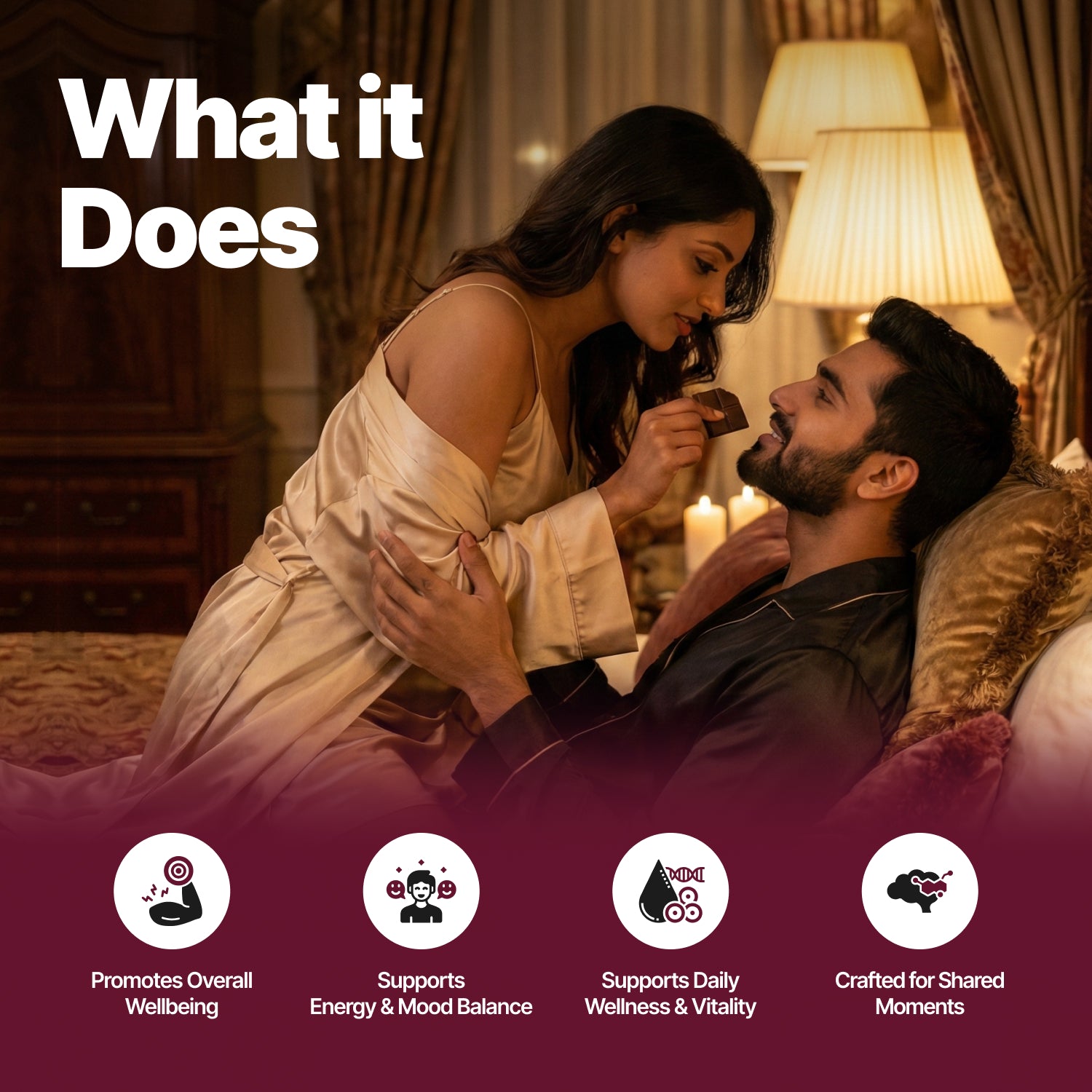 Herb Infused Choco Bar for Couples