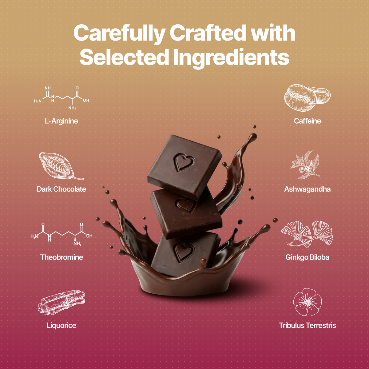 Herb Infused Choco Bar for Couples – Nooky
