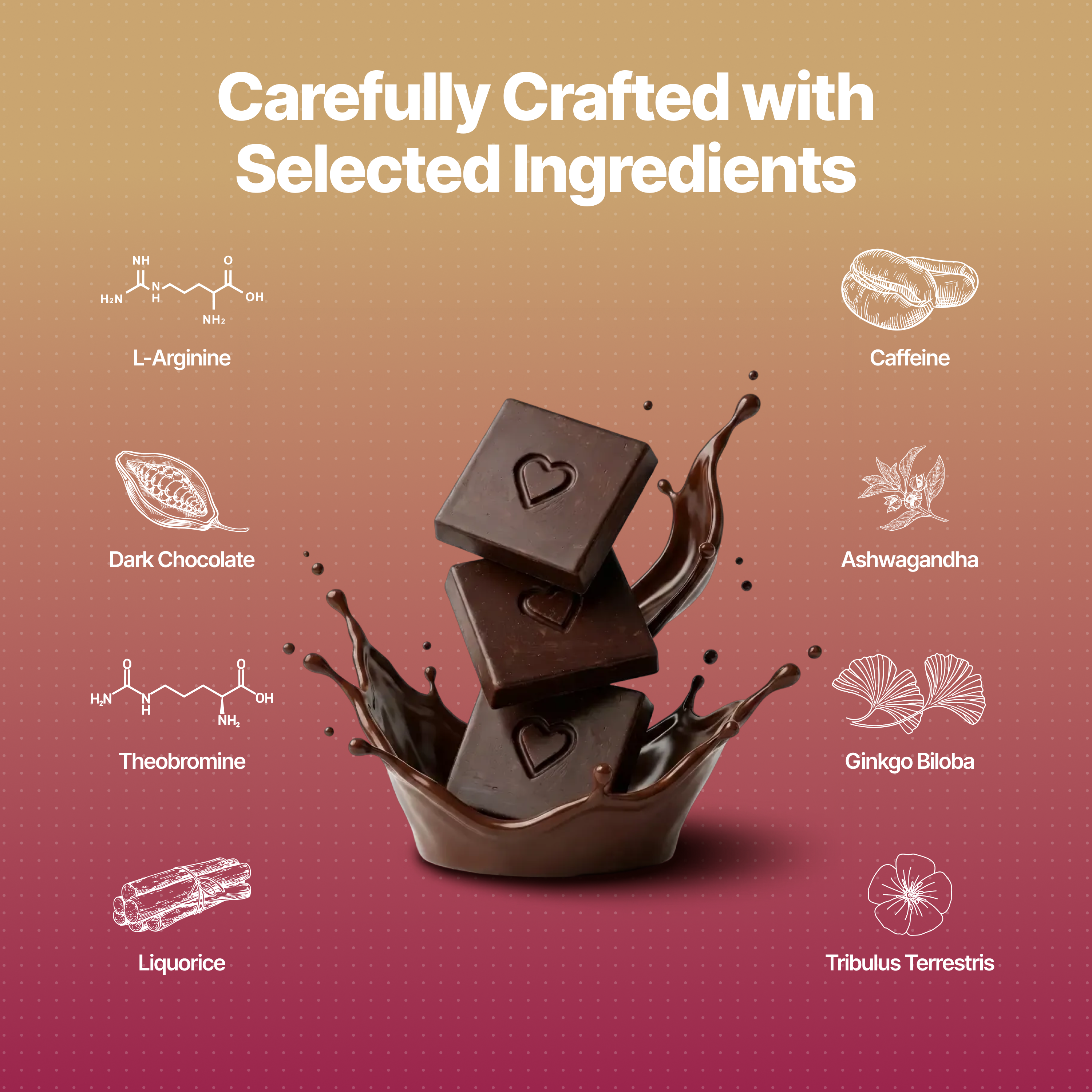 Herb Infused Choco Bar for Couples