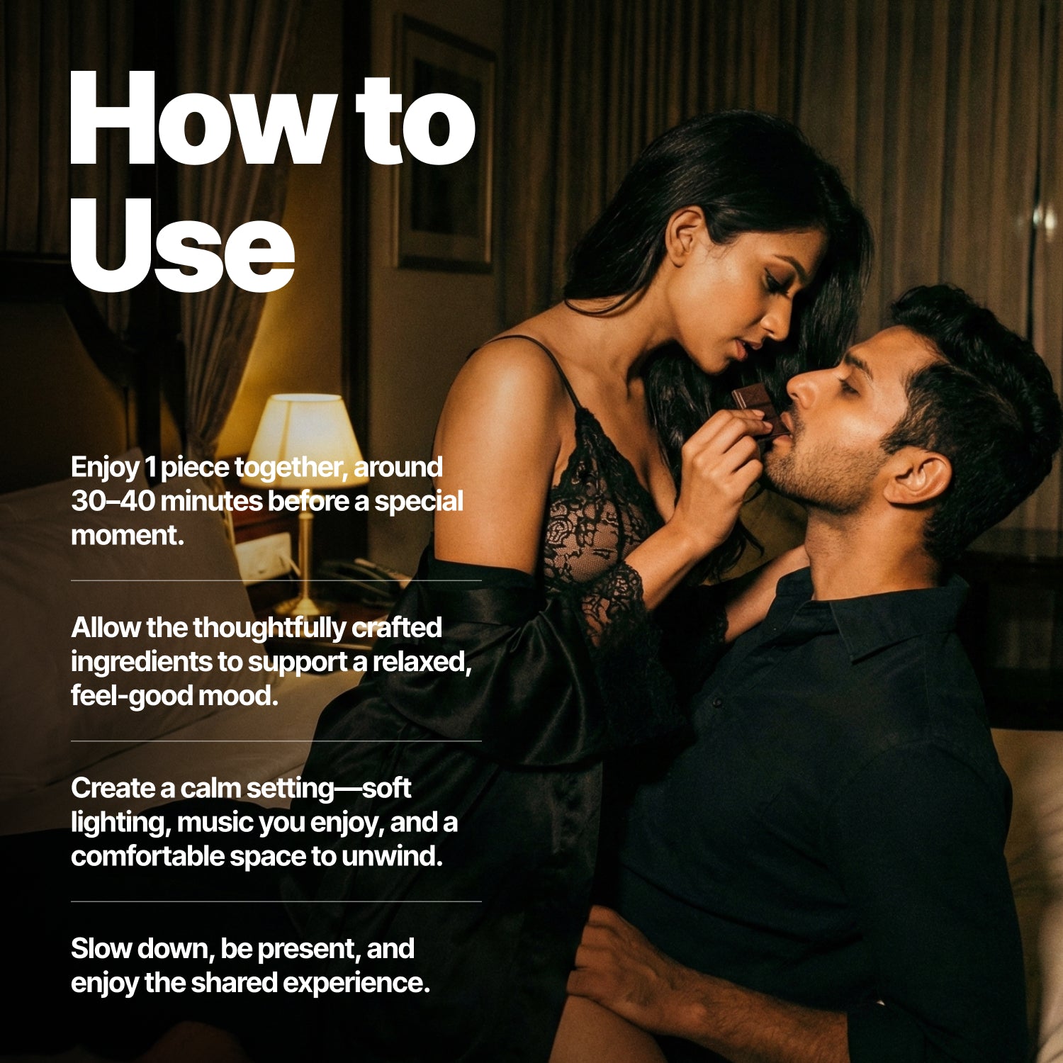 Herb Infused Choco Bar for Couples