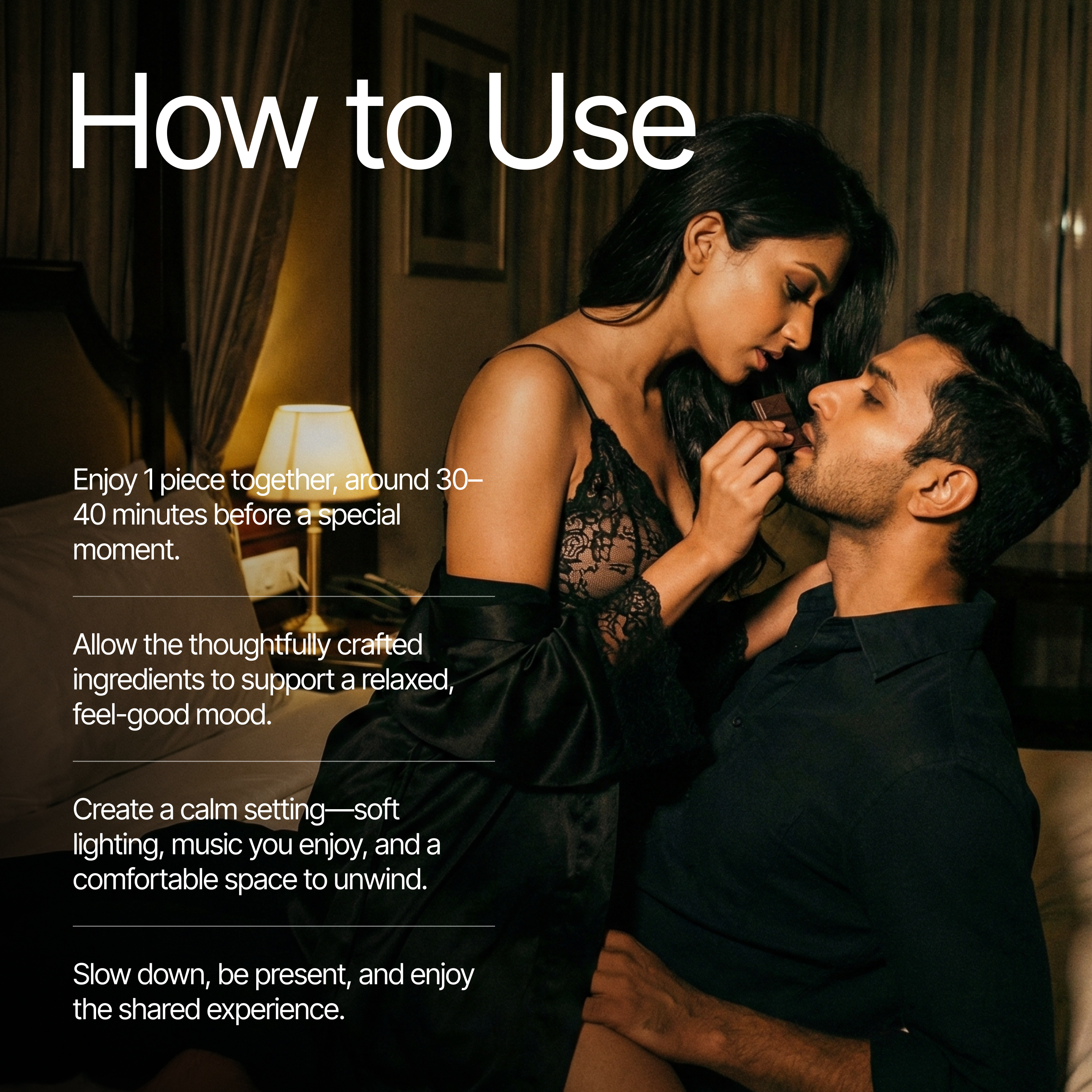 Herb Infused Choco Bar for Couples