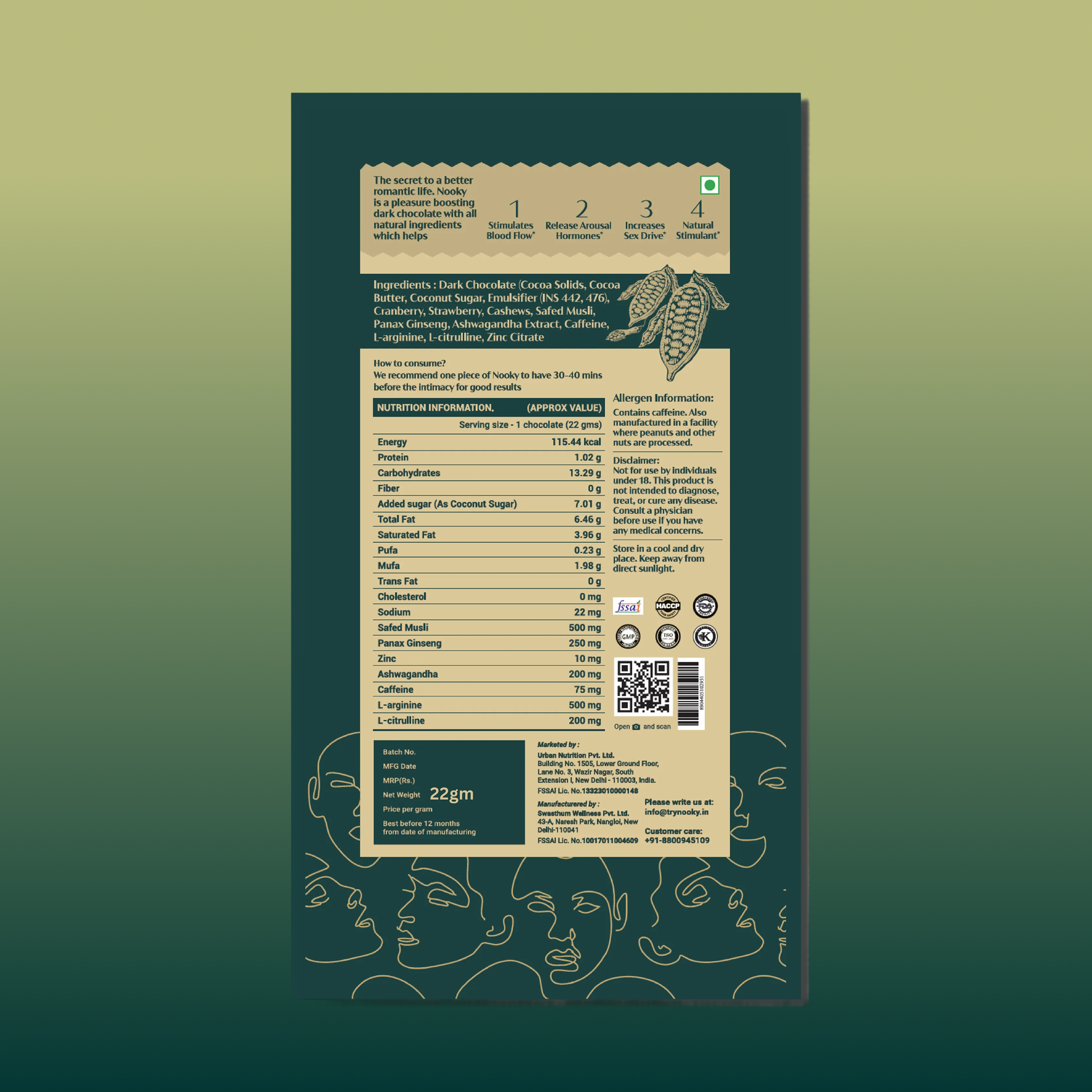 Mood Enhancing Chocolate Treat for Men