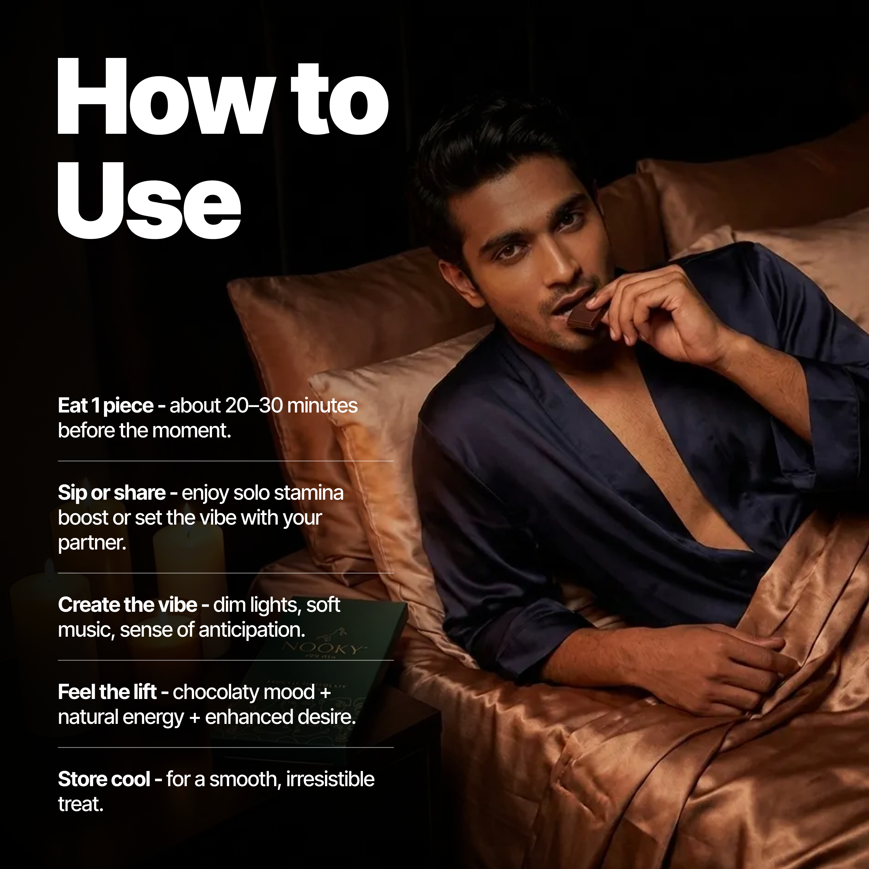 Mood Enhancing Chocolate Treat for Men