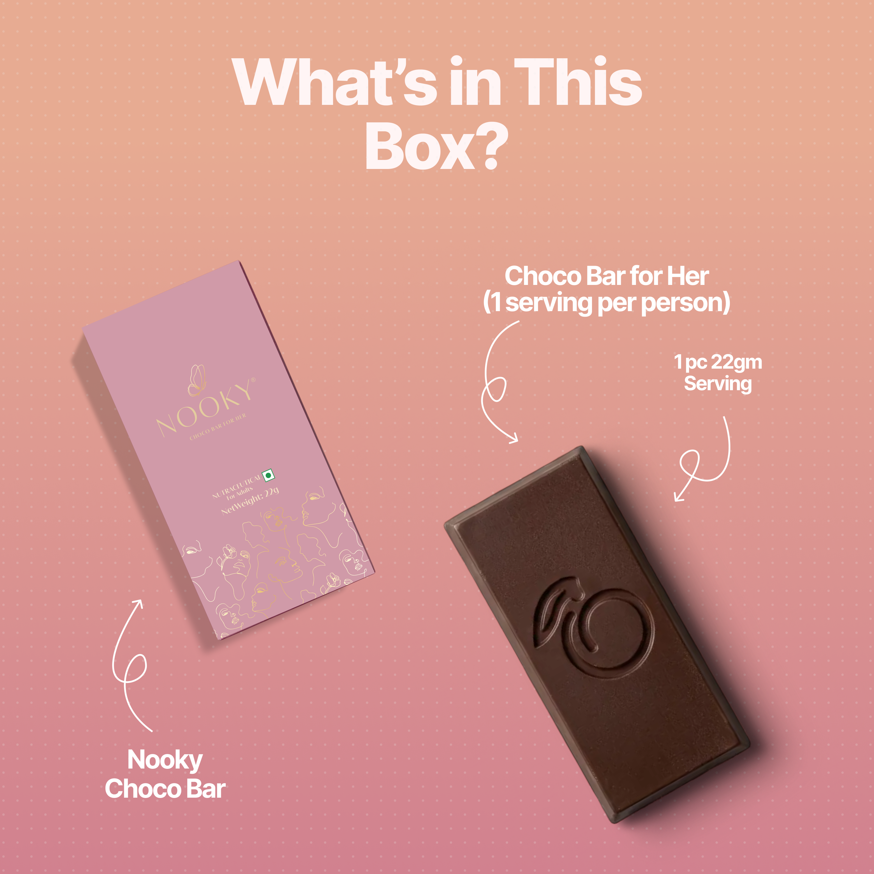 Herb Infused Choco Bar for Women