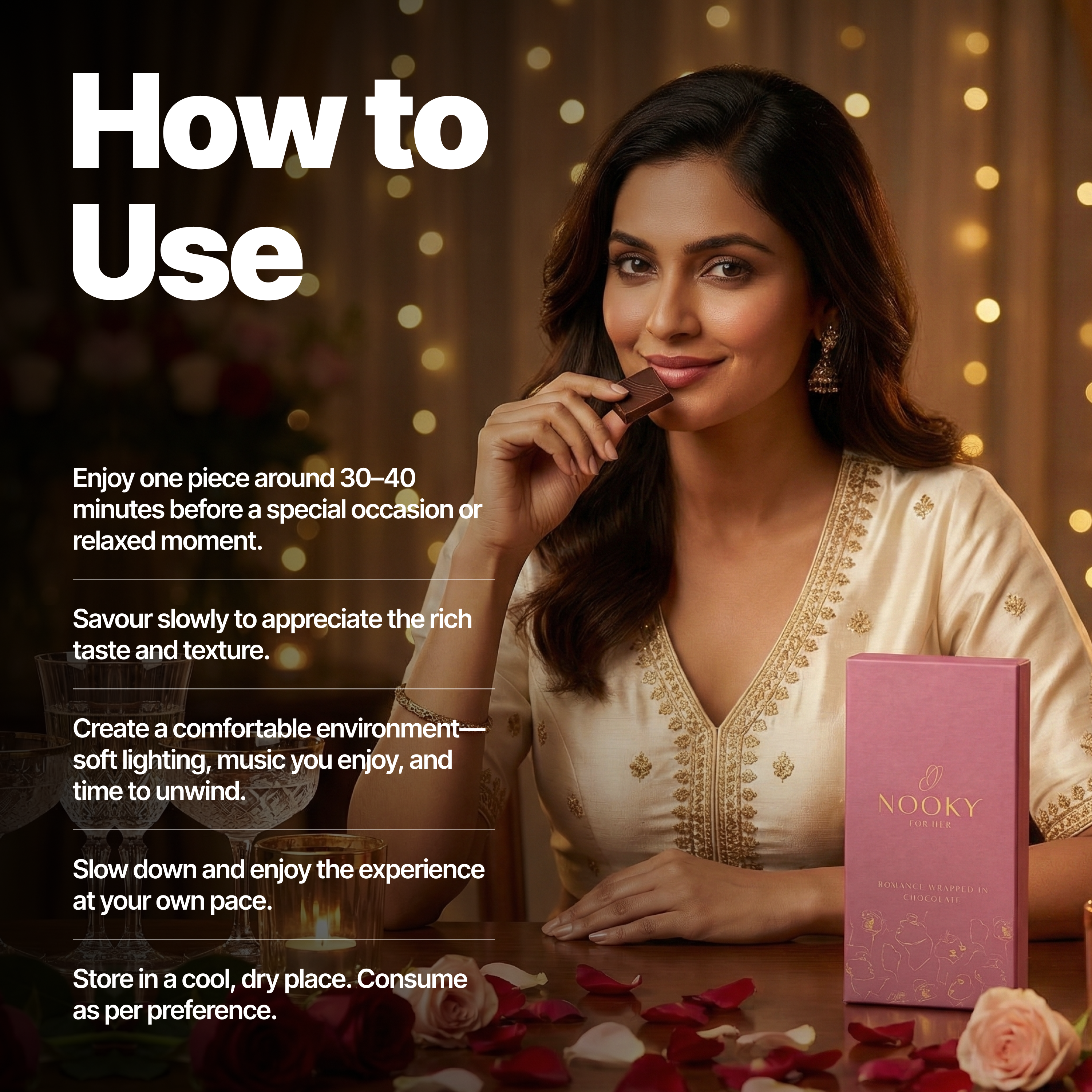 Herb Infused Choco Bar for Women