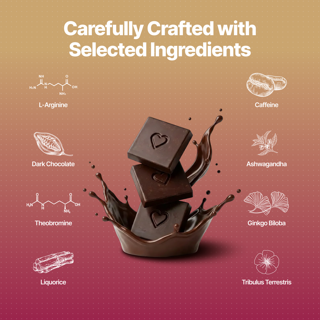 Herb Infused Choco Bar for Couples