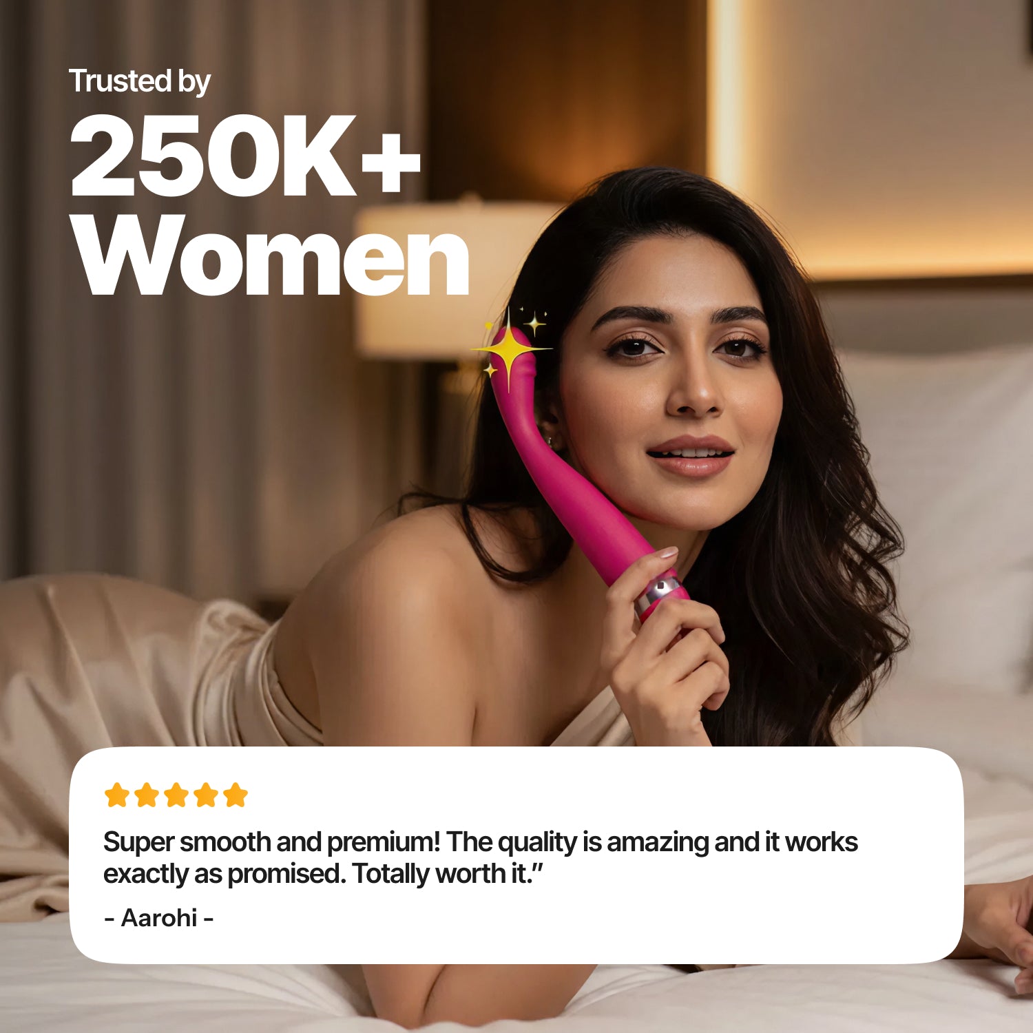 Nooky Blush 2-in-1 Play Kit | Pulse Women’s Massager + Herb Infused Choco Bar for Women