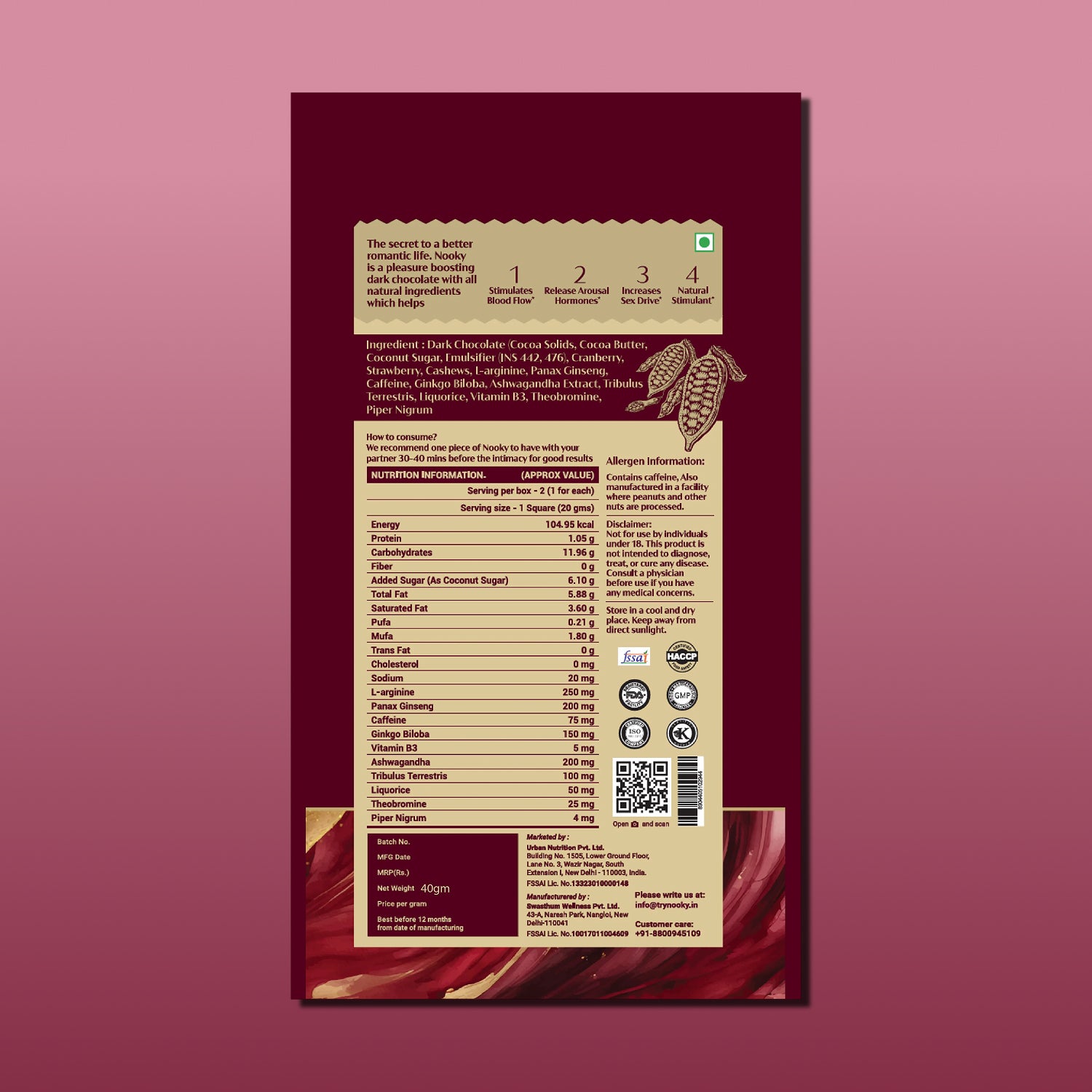 Nooky Mini Bites For Couples