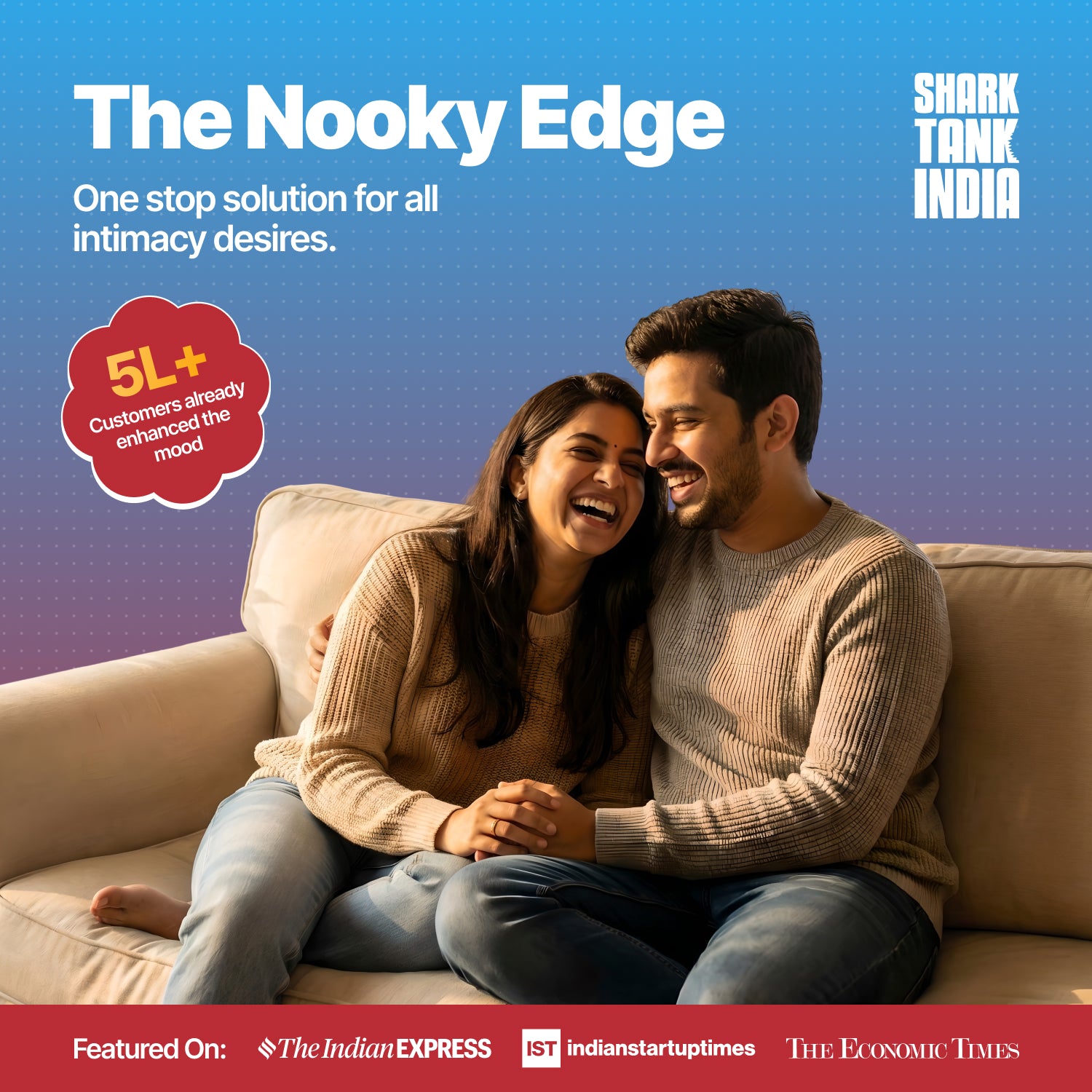 Nooky Tease 2-in-1 Play Kit | Glide Men’s Stroker + MUZZE Intimacy Mood Drink