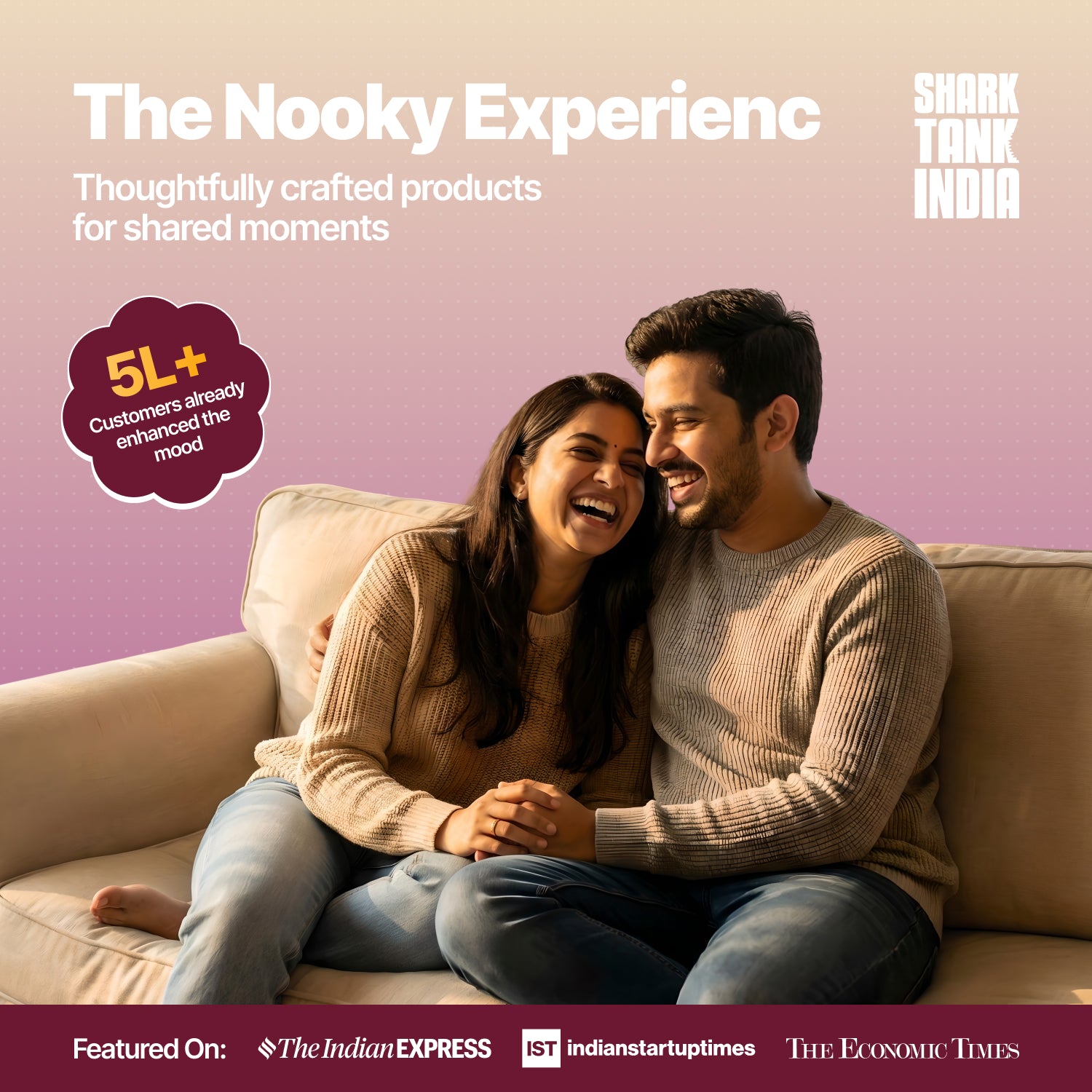 Nooky Tempt 2-in-1 Play Kit | Keystone Butt Plug for Couples + Mini Bite Herb Infused Choco Bar for Men & Women