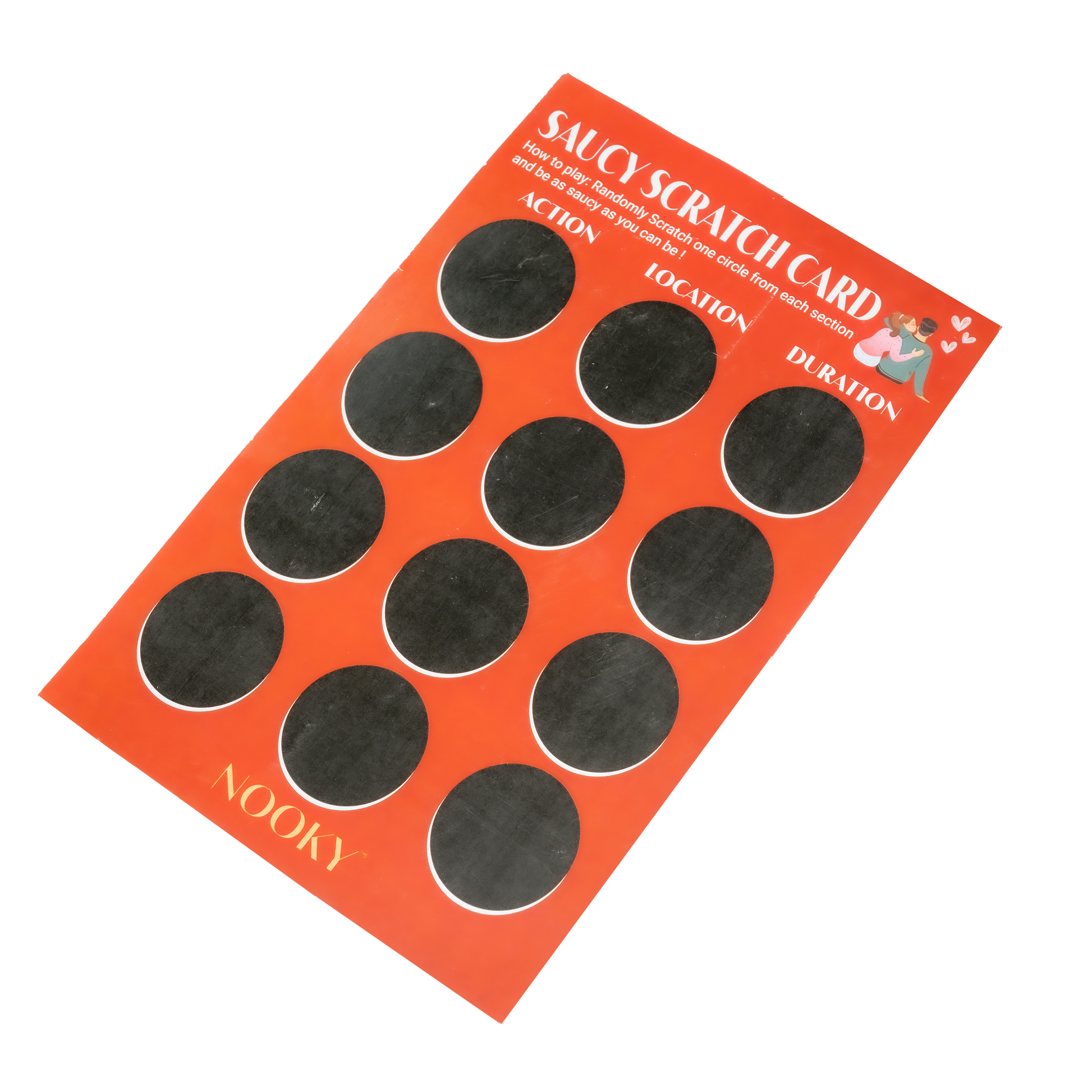 Saucy Scratch Card
