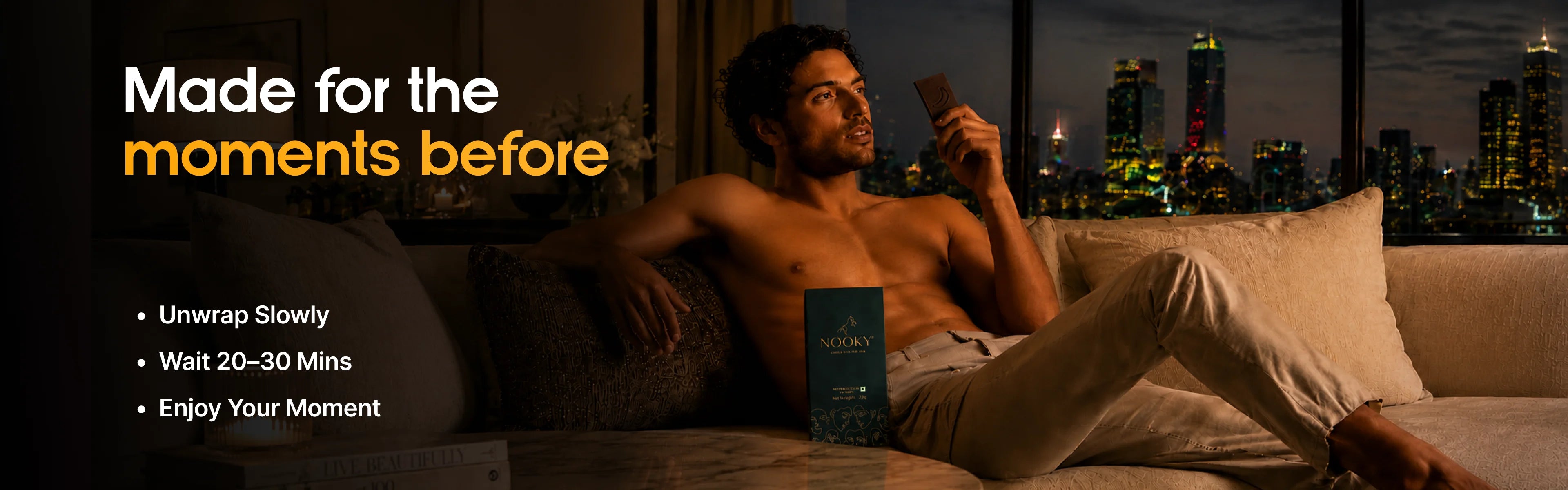 Herb Infused Choco Bar for Men