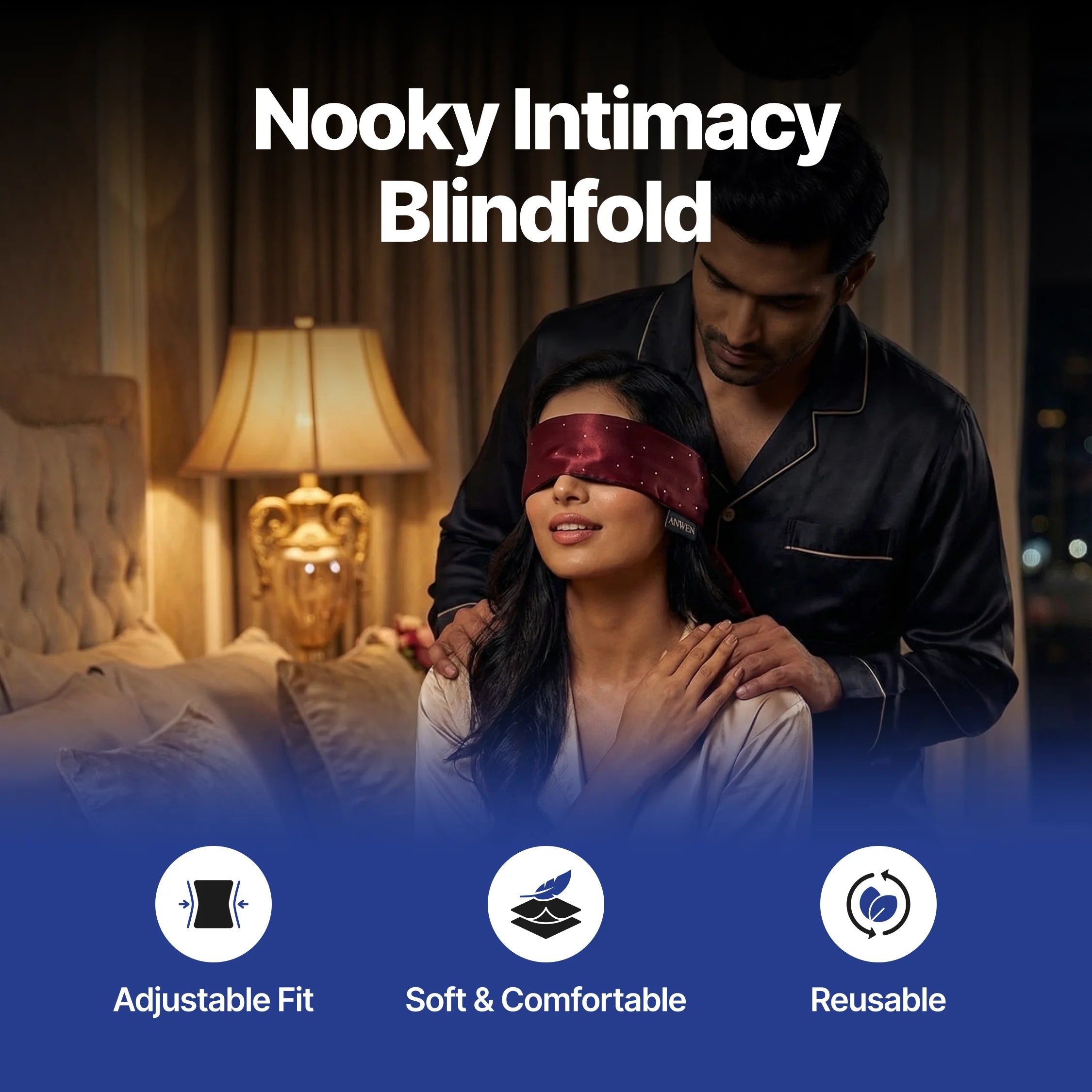 Soft Satin Blindfold for Spicy Surprises