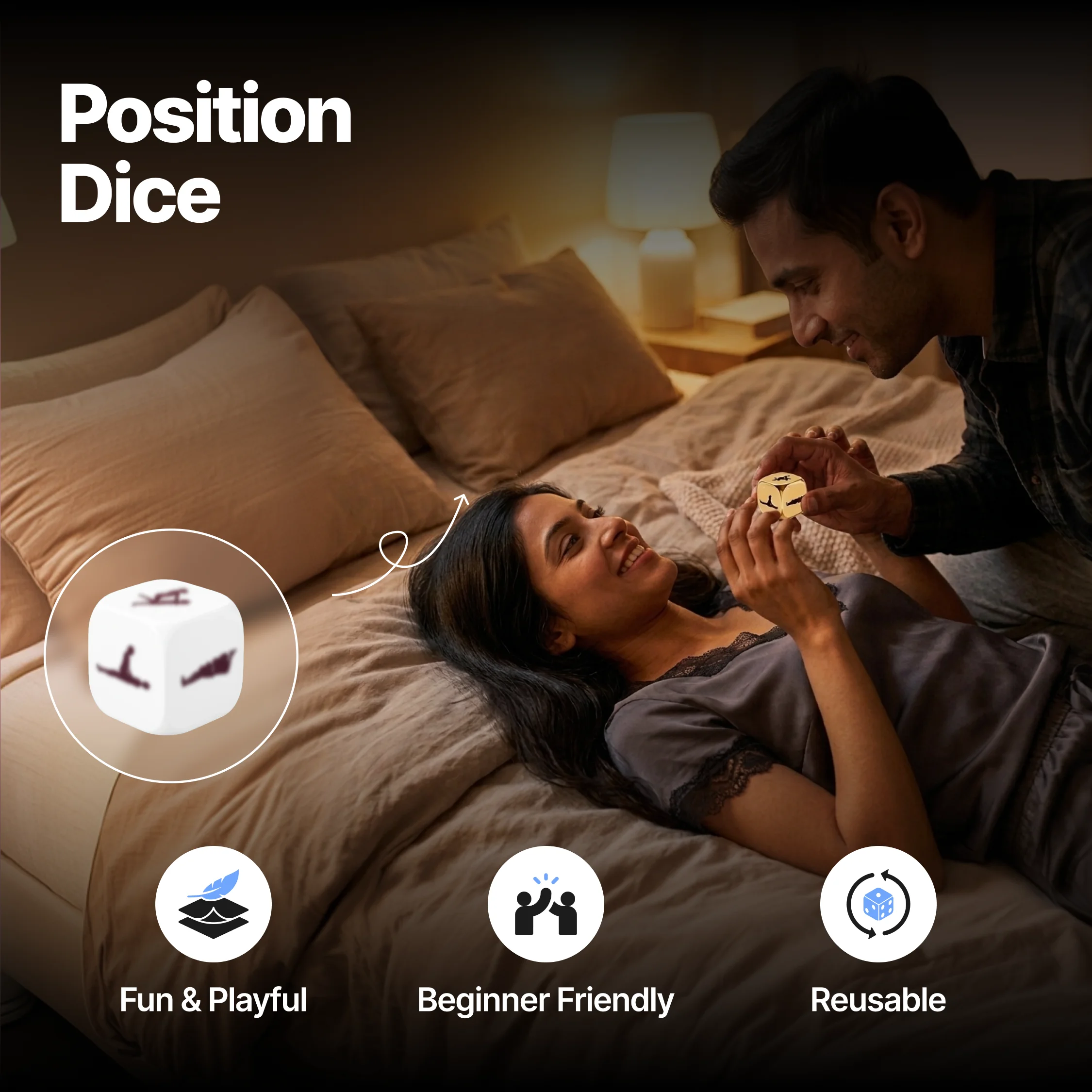 Nooky Dare Box- 5-in-1 Date Night kit for Couples