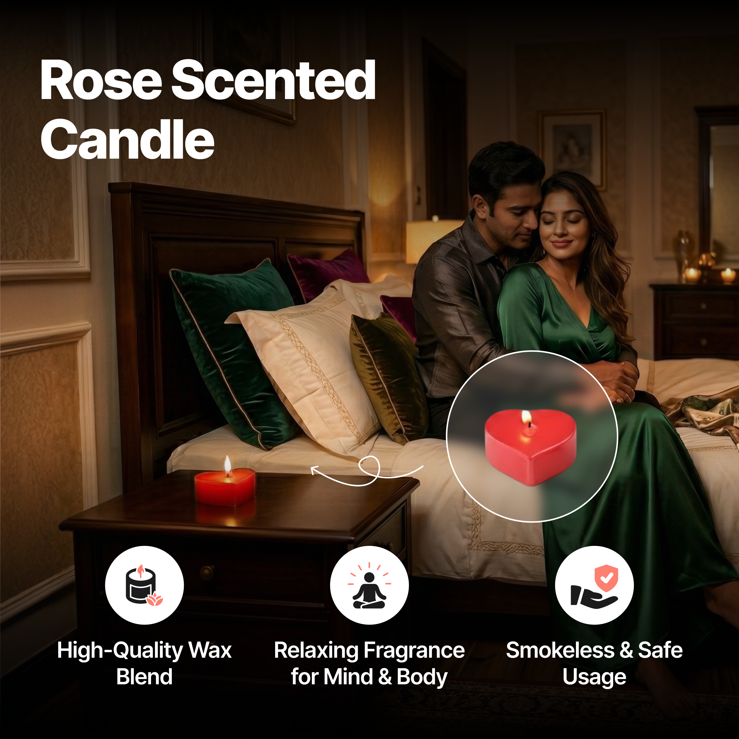 Nooky Midnight Magic Box- 6-in-1 Date Night kit for Couples