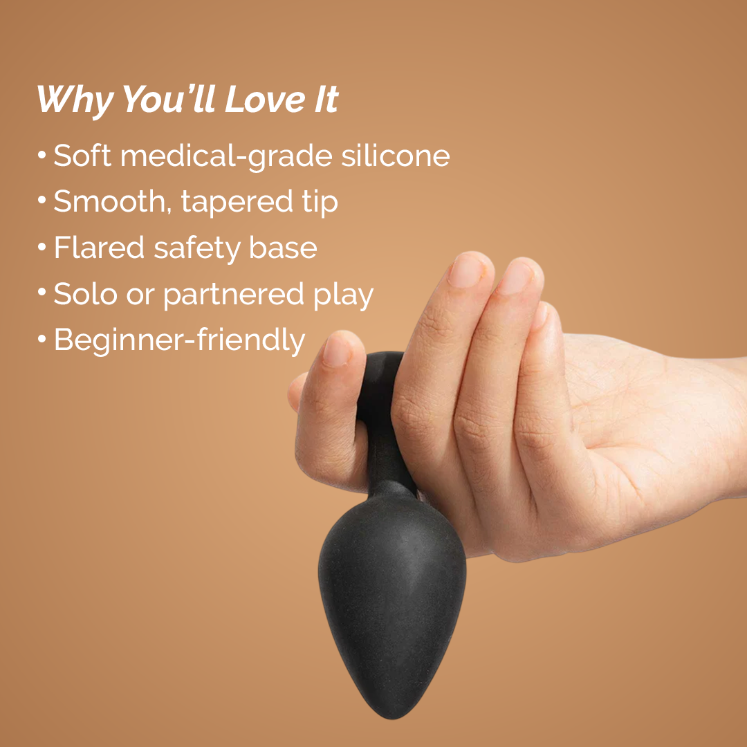 Core Butt Plug: Smooth, Safe & Ready for Backdoor Bliss
