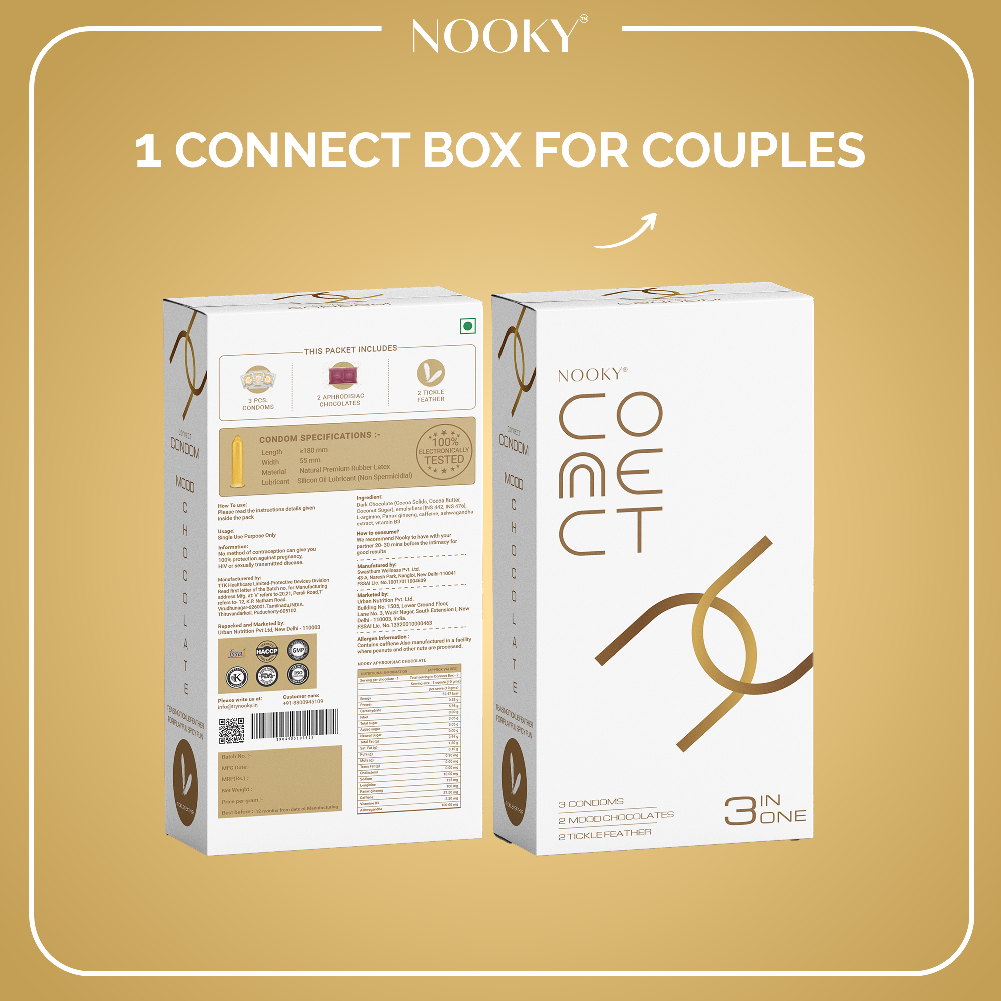 Connect White- The Complete Experience Box